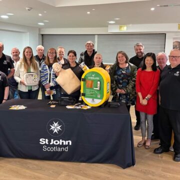 St John Scotland is recipient of Celebrate Aberdeen Parade fund
